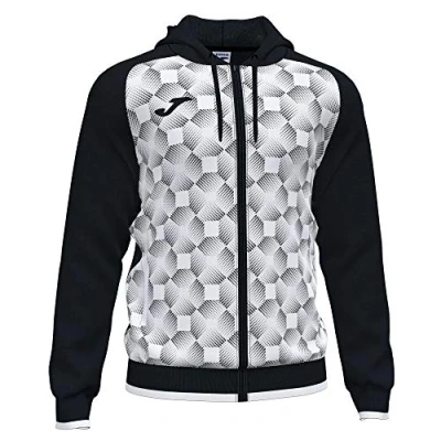Image of Joma Supernova III 102262.102.3XL Hooded Jacket Black/White
