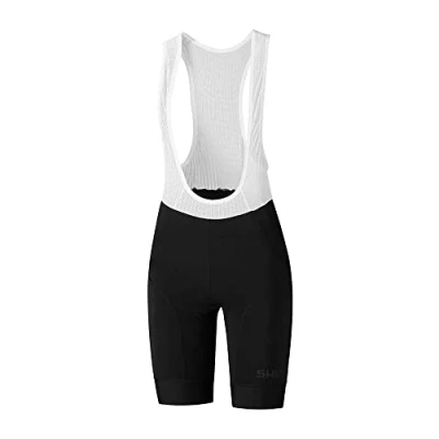Image of SHIMANO Unisex Sc92001 Women&#039;s Sumire Bib Shorts Black Size S, Black, UK