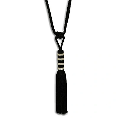 Image of Paoletti Bellini Tie Back Black One Size