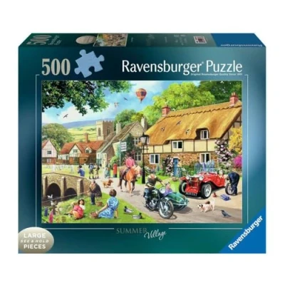 Image of Ravensburger Summer Village 500 Piece Jigsaw Puzzle for Adults and Kids Age 10 Years Up Large Format