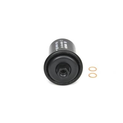 Image of 2330019025, 2330019245, 2330019246, 2330019415, 2330074150 Fuel Filter BOSCH 0 986 450 107 In Line TOYOTA: Corolla V Coupe