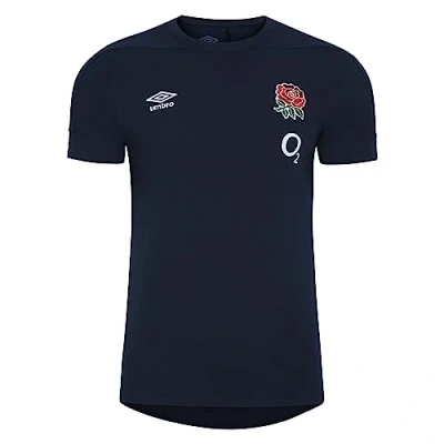 Image of 2023 2024 England Rugby Presentation Tee (Navy Blazer), Medium 38 40&quot; Chest
