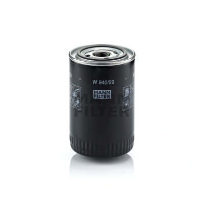Image of 91610775400, 93010776400, 93010776401 Oil Filter MANN W 940/29 1 12 UNF Spin on PORSCHE: 911 Coupe, Convertible, Convertible