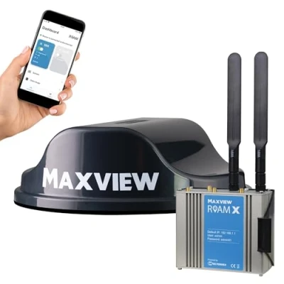 Image of Maxview Roam X MXL051/G 5G READY ANTENNA WIFI SYSTEM For On The Go Internet Grey