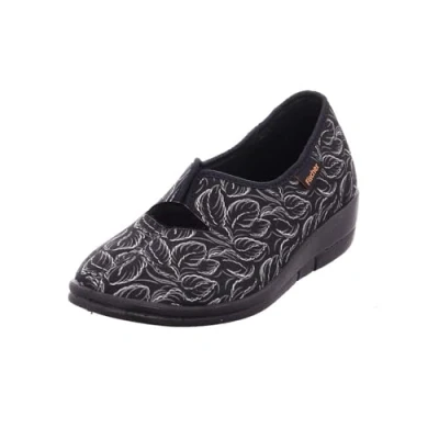 Image of Fischer Women&#039;s Dora Low Top Slippers, Black Multi Coloured 229 , 5.5 UK