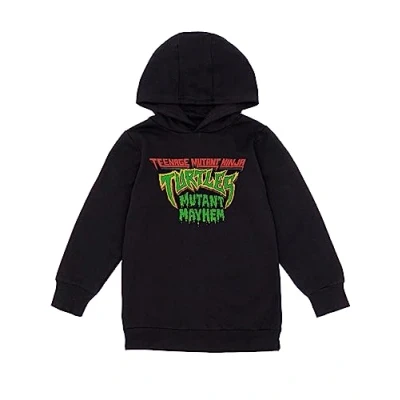Image of Teenage Mutant Ninja Turtles Boys Hoodie Black Mayhem Hooded Sweatshirt for Kids Long Sleeve Nostalgic 90s Cartoon Hoody TMNT Movie Merchandise Gift Children &amp; Teens