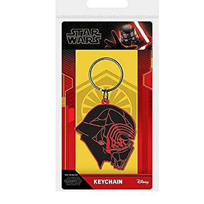 Image of Star Wars Rubber Keychain, Multi Colour, 15.5 x 7.5 cm