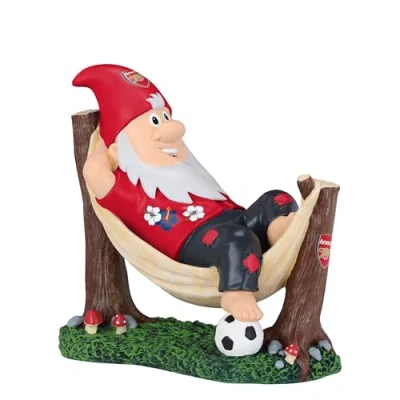 Image of FOCO Officially Licensed Arsenal FC Football Hammock Garden Gnome