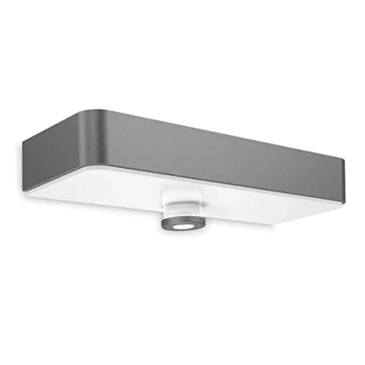Image of Steinel Solar Wall light XSolar SOL O S anthracite, with 3606 m motion detector, twilight sensor, soft start, basic