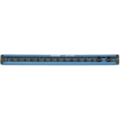 Image of Gedore SL3014 480 mm Tool Holding Rail for 3/8 Blue/Black (14 Piece)