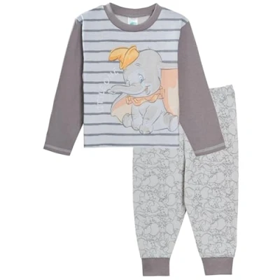 Image of Disney Dumbo Toddler Pyjamas 18 24 Months Grey