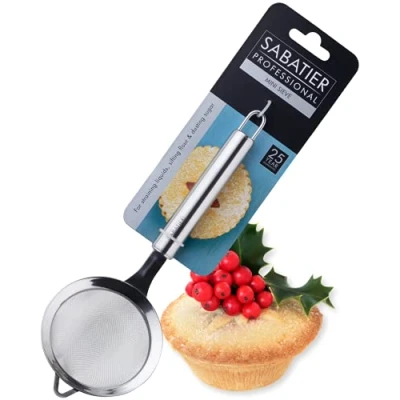 Image of Sabatier Professional Stainless Steel 9cm Mini Sieve