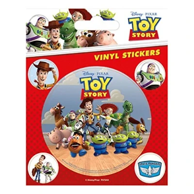 Image of Pyramid International Toy Story Vinyl Stickers, Paper, Multi Colour, 10 x 12.5 1.3 cm