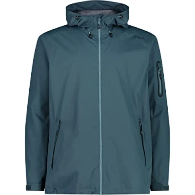 Image of CMP Man Jacket Fix Hood, Petrol, 58