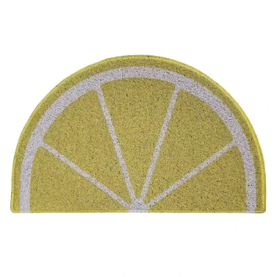 Image of Nicoman Lemon Doormat Housewarming Novelty Gift Present Dirt Trapper Indoor Outdoot Non Slip Barrier Door Mats 70 x 44cm