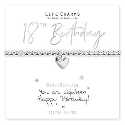 Image of Life Charms Happy 18th Birthday bracelet