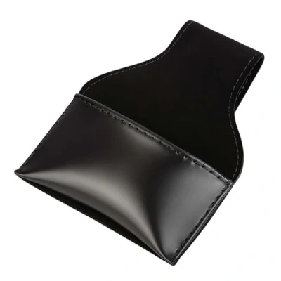 Image of Vbestlife Portable Billiard Chalk Holder Snooker Billiards Bag PU Pouch Accessory Black