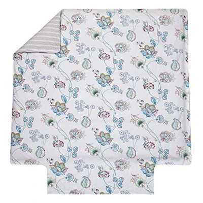 Image of Blanc des Vosges Hummingbird Duvet Cover 260 x 240 cm 100% Cotton 57 Threads/cm2 Aqua