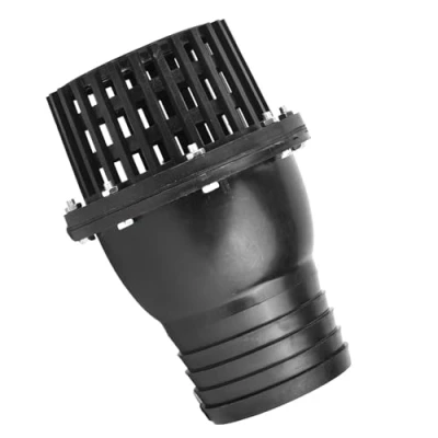 Image of Water Pump Foot Valve Black PVC Low Pressure Flat Check for Fluid Machine Shower Head 4 Sizes( 4in)