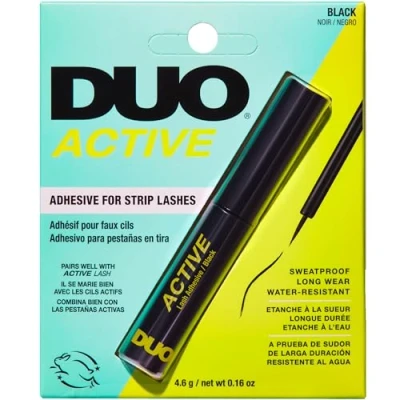 Image of Duo Active Brush on Striplash Adhesive, Black 4.6 g (Pack of 1)