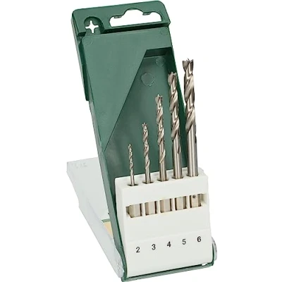 Image of Bosch 2609255326 Wood Drill Bit Set (5 Pieces)