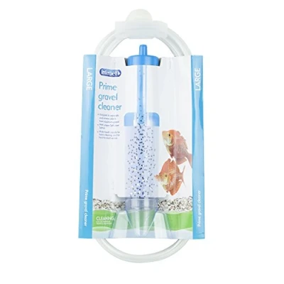 Image of Interpet Aquarium Fish Tank Syphon Water Drainer and Gravel Cleaner, with Nozzle No Return Valve, Large