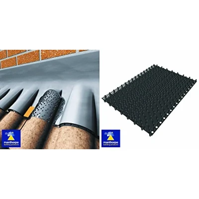 Image of Manthorpe G1105 Abutment Flash Vent Ventilating Flashing 235mm wide x 3m Roll