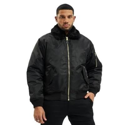 Image of Brandit MA2 Collar Winter jacket, Men&#039;s, Size: 5XL, Black
