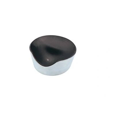 Image of KitchenCraft MasterClass Smart Space 2 in 1 Reversible Tablet Stand and Spoon Rest, Black/Silver, 9.5 x 8 4 cm