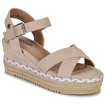 Image of REFRESH Women&#039;s 170587 Wedge Sandal, beige, 6 UK