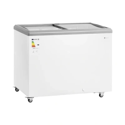 Image of Royal Catering RCFGDF 280 Freezer L Glass Doors Lockable Large