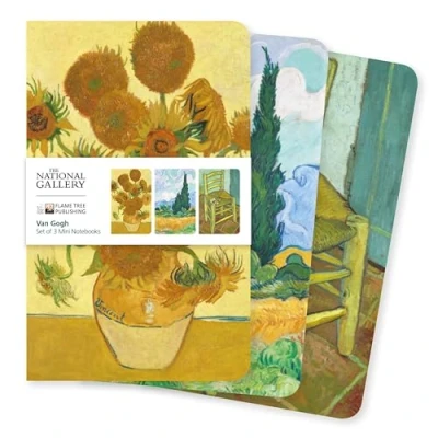 Image of National Gallery: Van Gogh Set of 3 Mini Notebooks (Mini Notebook Collections)