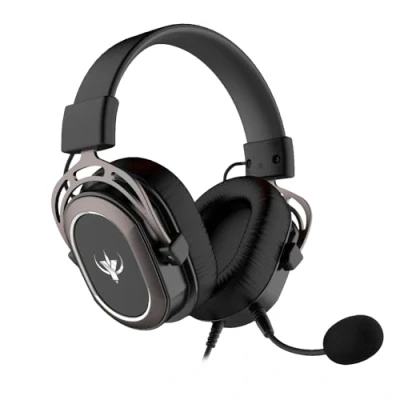 Image of SPYCO Impulse HE 122, Gaming Headset, Controller Audio 7.1, 2 Inch Driver Audio, 0.13 Analog Jack, Omnidirectional Microphone, Lightweight, Foldable, PC/Mac/Xbox One/PS4/Nintendo ‎Switch