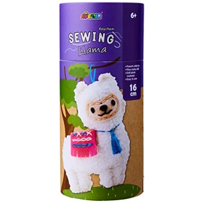 Image of Avenir Sewing Keychain Llama, Multi Colour