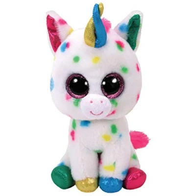 Image of Ty Beanie Boos TY37266 Harmonie the Unicorn Buddy 24cm