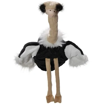 Image of Carl Dick Ostrich Hand Puppet, 15inches, 40cm total size, Plush Toy, Soft Toy 3462