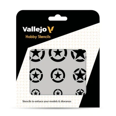 Image of Vallejo VALST AIR004 Scale Model Stencil Set