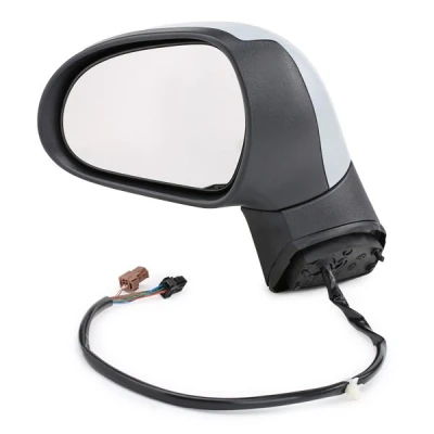Image of 8149ZG, 8153AX Wing mirror ALKAR 6131284 Left primed Electric Heatable, Convex PEUGEOT: 207 CC, Hatchback, SW