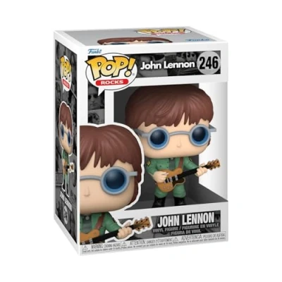 Image of Funko POP! Rocks: John Lennon Military Jacket Collectable Vinyl Figure Gift Idea Official Merchandise Toys for Kids &amp; Adults Music Fans Model Collectors and Display