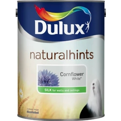 Image of Dulux Silk Cornflower White 2.5L by