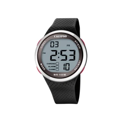 Image of CALYPSO Unisex&#039;s Digital Quartz Watch with Plastic Strap K5785/4