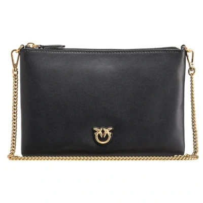 Image of Pinko FLAT Classic Clutch, Women&#039;s, Size: One Size, Black