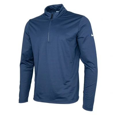 Image of Nike Golf Victory Long sleeved top, Men&#039;s, Size: Large, Midnight navy white