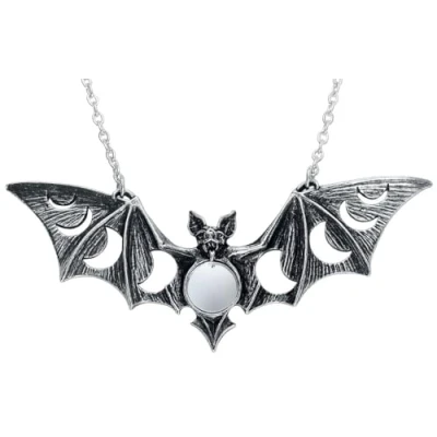 Image of Alchemy Lunaeca Necklace, Silver, One Size