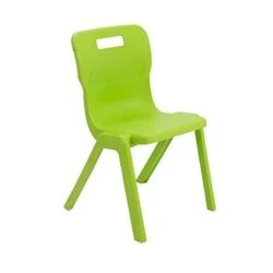Image of Titan One Piece Chair Size 5 430mm Seat Height Lime T5 L