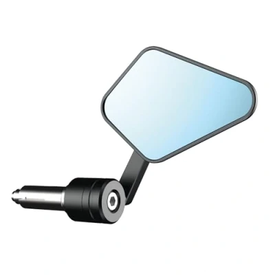 Image of Oxford Arrow 360 Bar End Motorcycle Mirror, Black
