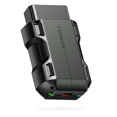 Image of TOPDON Topscan OBD2 Scanner Bluetooth, Wireless All System Diagnostic Tool, 8 Reset, Active Test, Check Engine Car Code Reader, Vehicle Performance Test for iOS &amp; Android, Software 1 YearFree