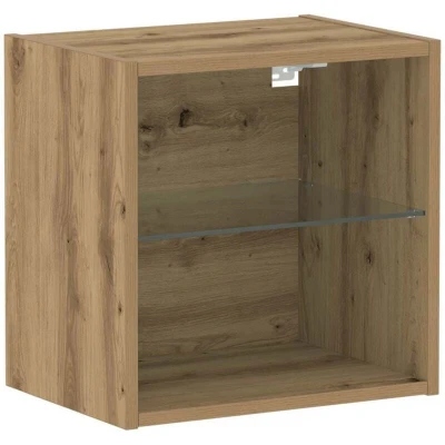 Image of vidaXL Floating Shelf Artisan Oak 40x28,5x40 cm Engineered Wood