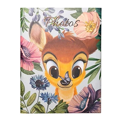 Image of Grupo Erik Disney Bambi Photo Album 6x4 10x15 cm Family 100 Pockets Gifts Friend Albums photos