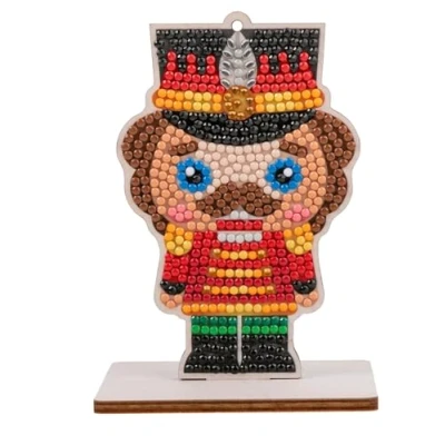 Image of CRYSTAL ART Soldier Buddy Christmas Tree Decoration